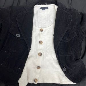 American Eagle “Button” Top